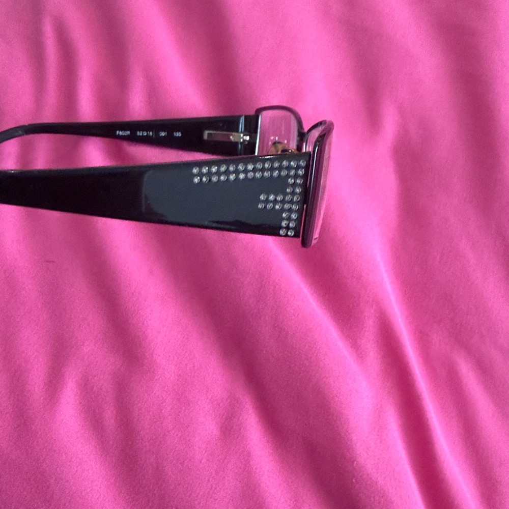 Fendi Elegant Black Rectangular Glasses - image 2